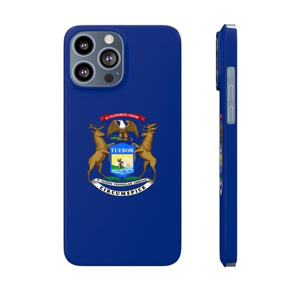 Michigan State Flag Phone Case - Picture 2 of 3